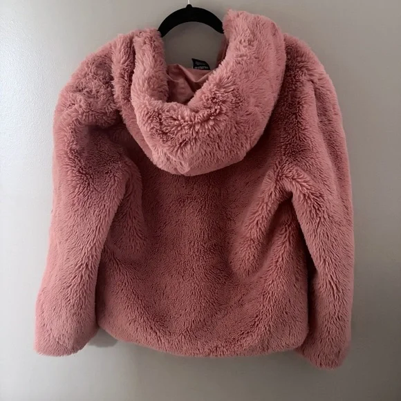 Under Armour Kids' Pink Teddy Jacket - Picture 3 of 6